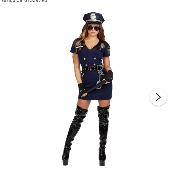 Costum Police spirit  size small - Picture 3 of 4